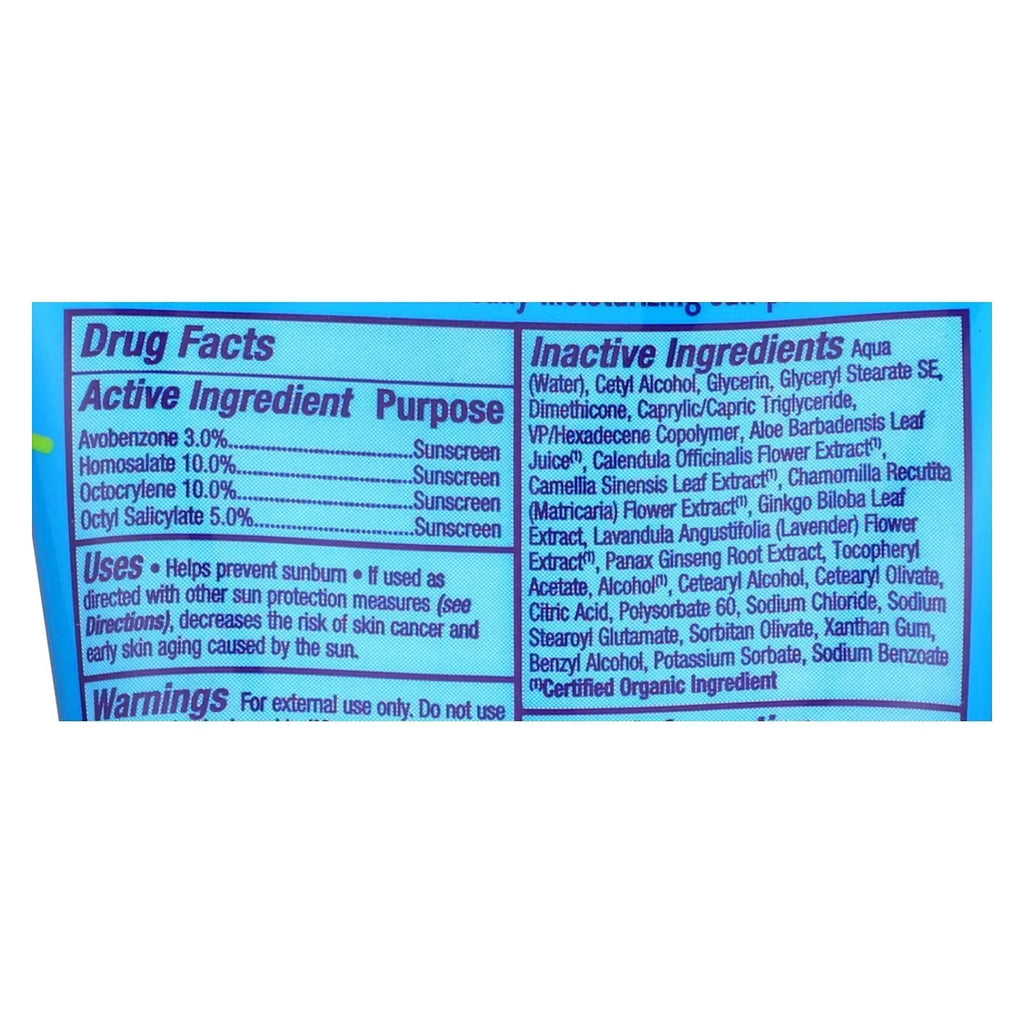Sport Sunblock 4 Botanica Emollient SPF Very Alba Protection 45 Natural - oz. -