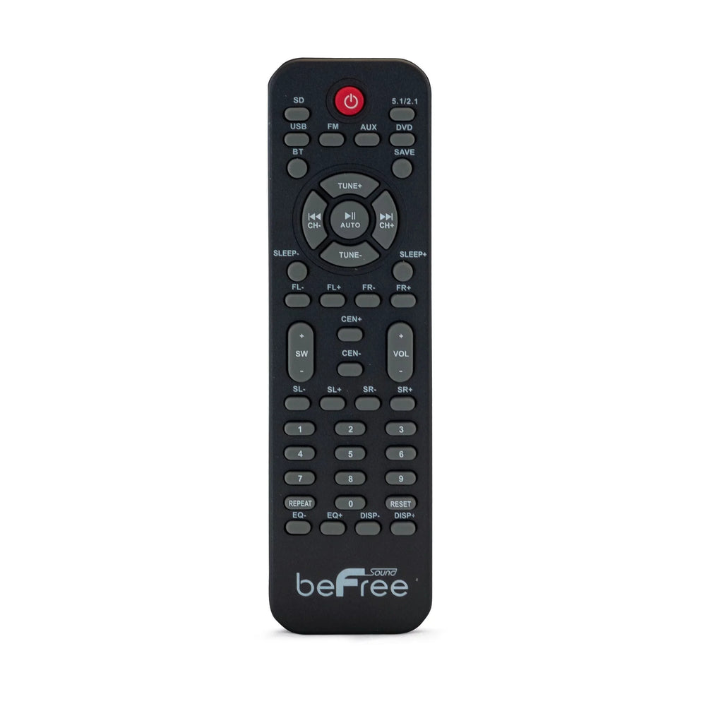 Surround Remote Sound beFree Speaker Bluetooth w/ System CA Sound 5.1