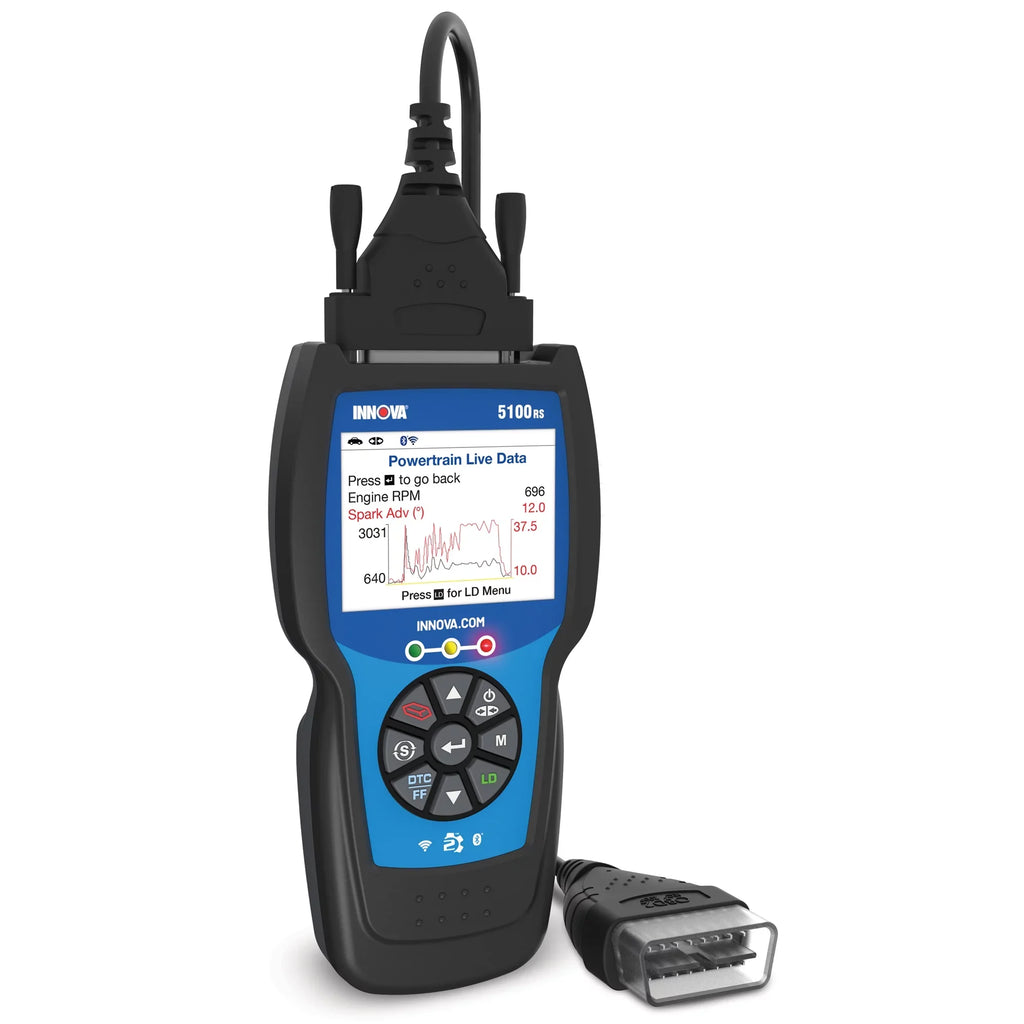 Vehicle Code OBD2 FixAssist Reader 5100RS Scanner INNOVA Diagnostic