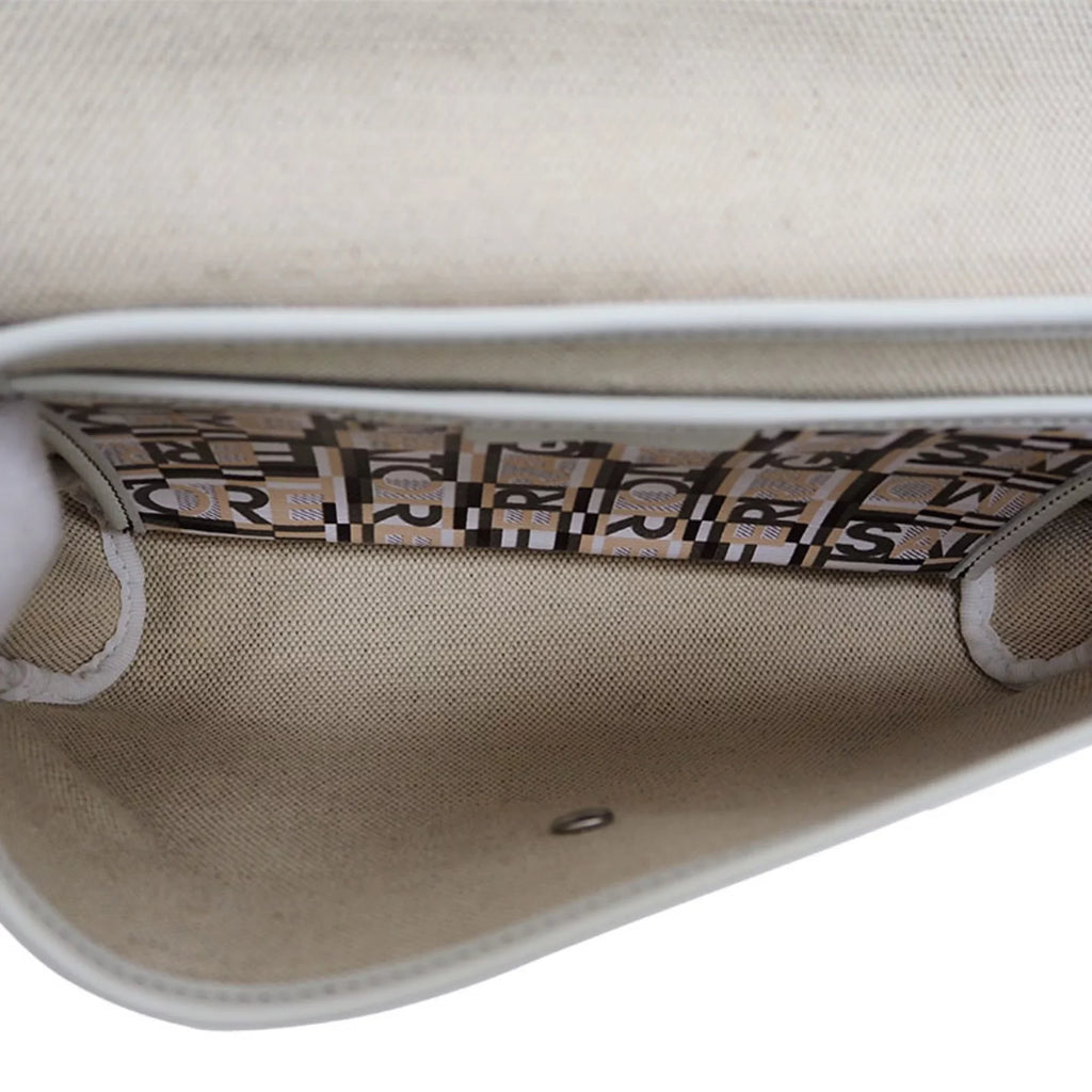(Good) PVC,Leather Salvatore Shoulder Ferragamo Bag Beige Pre-Owned