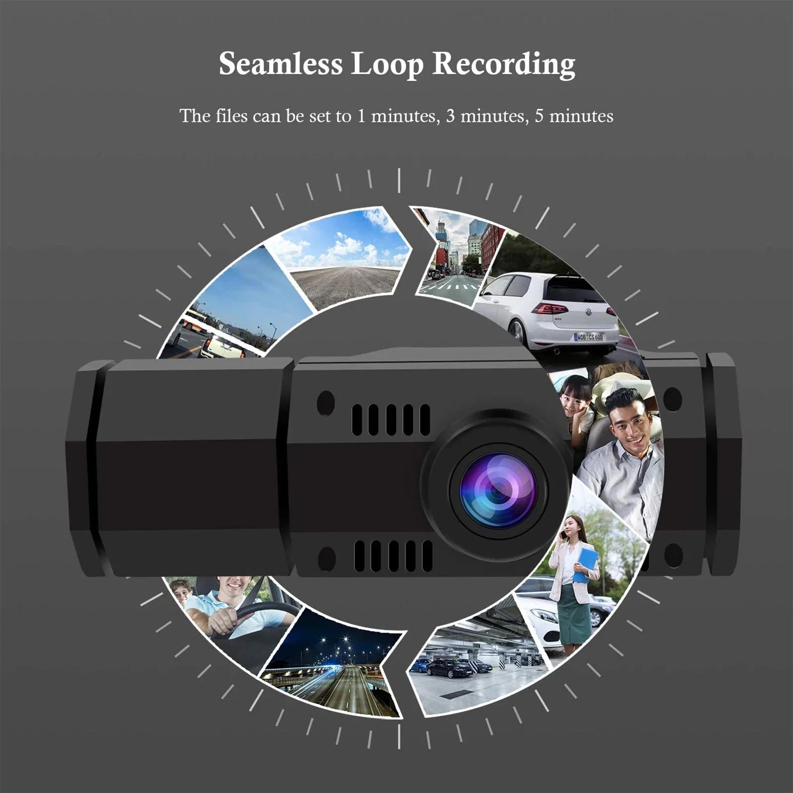 for 1080P Dual Recorder Car, Interior Parking Cam, Dash G-Sensor, Front Dual TSV Dash IR FHD Driving Taxi Loop Camera Mode Recording, with Dashcam, Vision Night