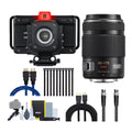 Blackmagic Pro Lens 4K with Studio 45-175mm Design Bundle Camera