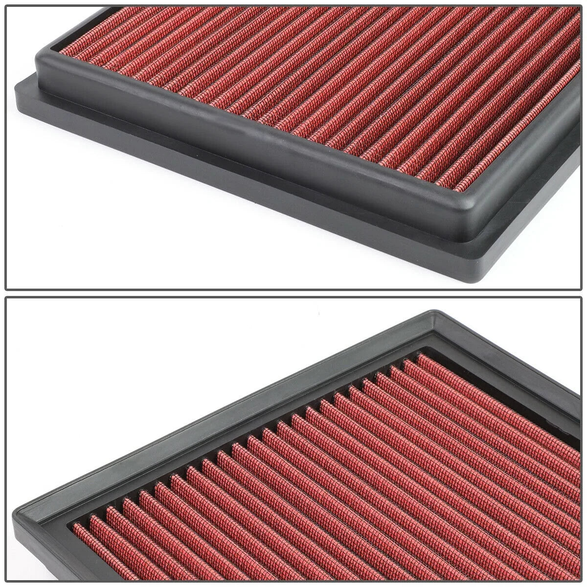 Drop-In 2010-2016 Lexus Panel 3.5 Toyota Red Air For Dry Reusable Filter