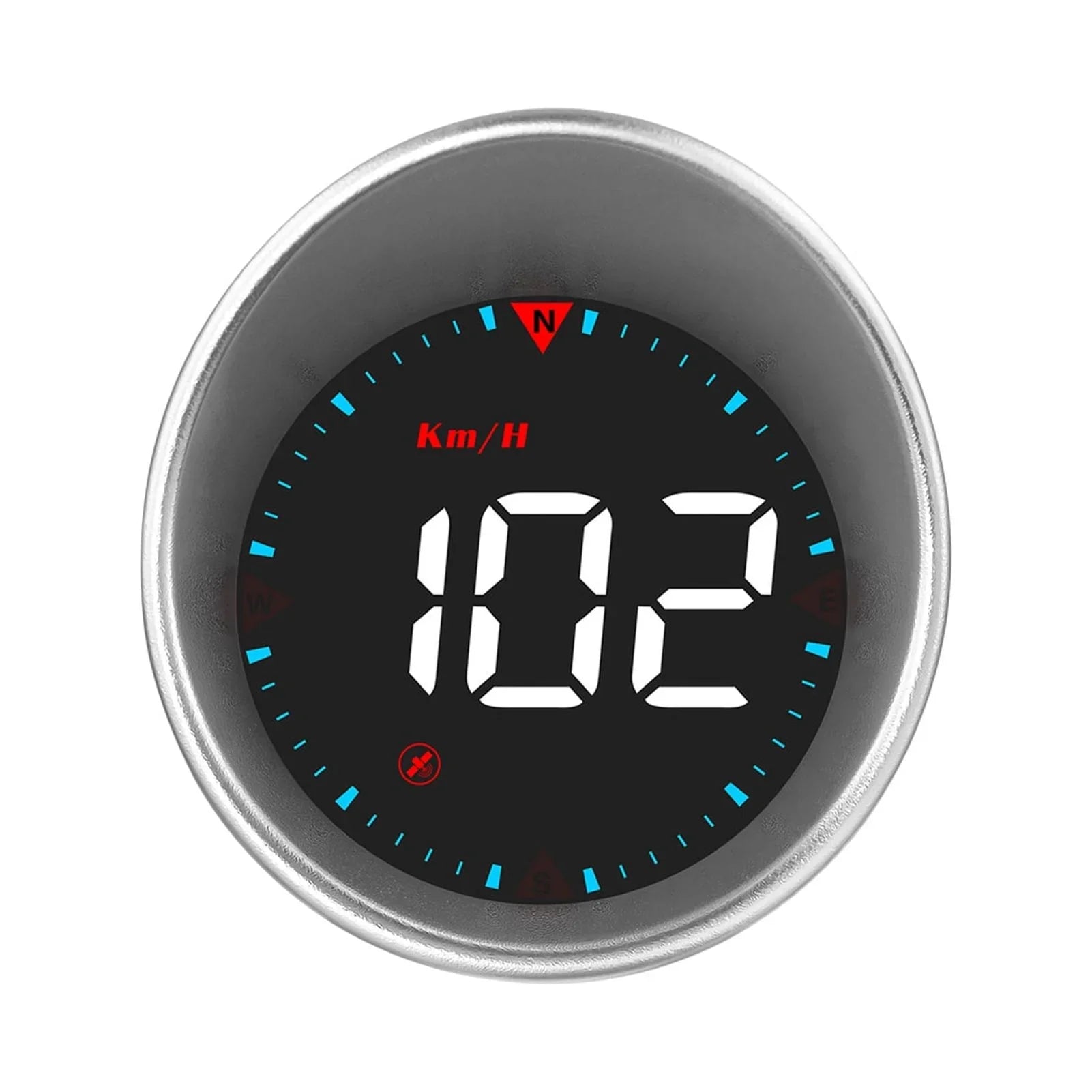 Car Digital Speedometer Display ametoys Display Car and Fatigue Angle, Driving Driving Mileage, Overspeed Compass Head-up