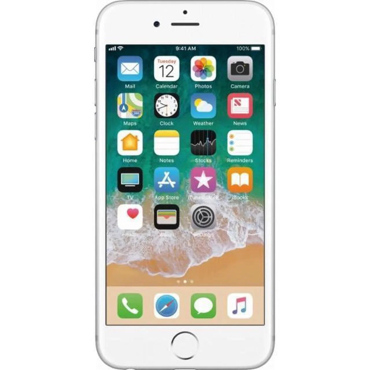 6s - AT&T 32GB,  (Refurbished) Silver iPhone Restored