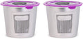 Filter, Fill Pod Coffee Perfect & with Compatible Select Makers Micro-Etched Pod Coffee Steel Cup Stainless Metal Cafe Keurig Reusable Single Models 2-Pack Other