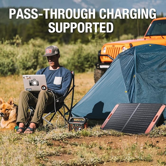 240, Battery, Outdoors Camping AC Travelling Power And Station For Emergencies Generator 110V/200W Outlet, Lithium Explorer Jackery Sine Backup Pure Solar Portable Wave 240Wh