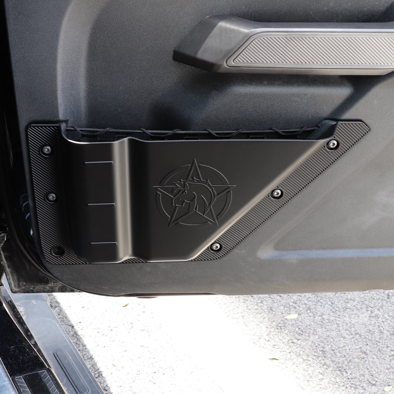 Ford 4 Front Side Organizer Pockets For Rear Doors Door Box 4Pcs Bronco Storage