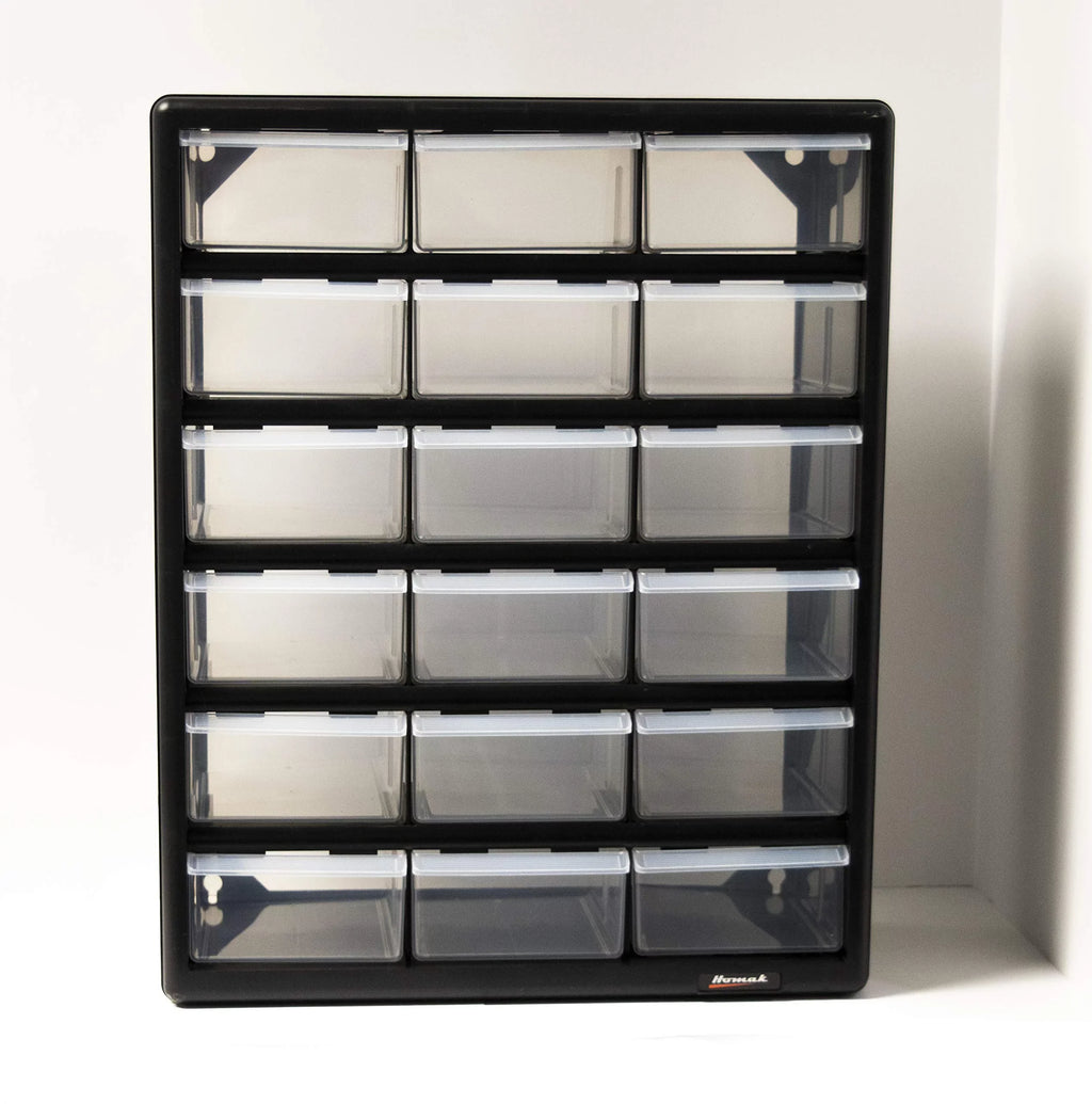 18 HA01018001 Parts Drawer Organizer Homak