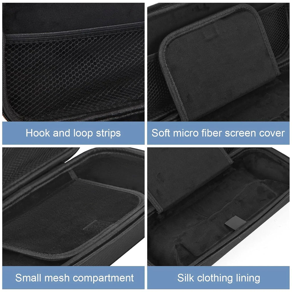 Fit Case Uberwith Carrying Hard Consoles,EVA Remote ps5 Storage PS for Shell PlayStation Pouch Travel Case Game Streaming Case Carry portal Storage handheld Portable for Portal,Portable Console