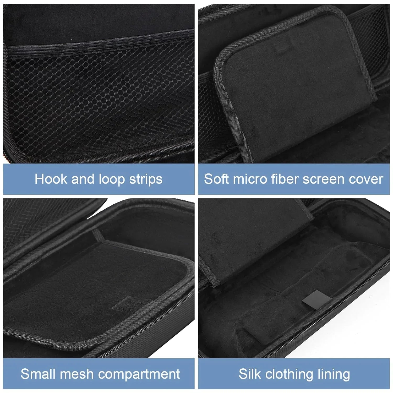 Fit Case Uberwith Carrying Hard Consoles,EVA Remote ps5 Storage PS for Shell PlayStation Pouch Travel Case Game Streaming Case Carry portal Storage handheld Portable for Portal,Portable Console