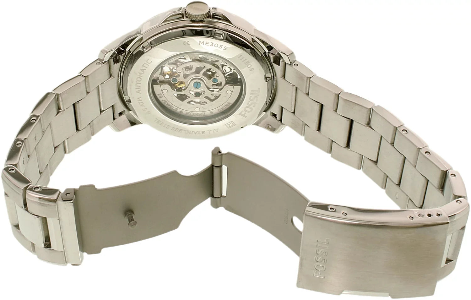 Fossil Grant Watch Men's Crystal Automatic Mineral ME3055