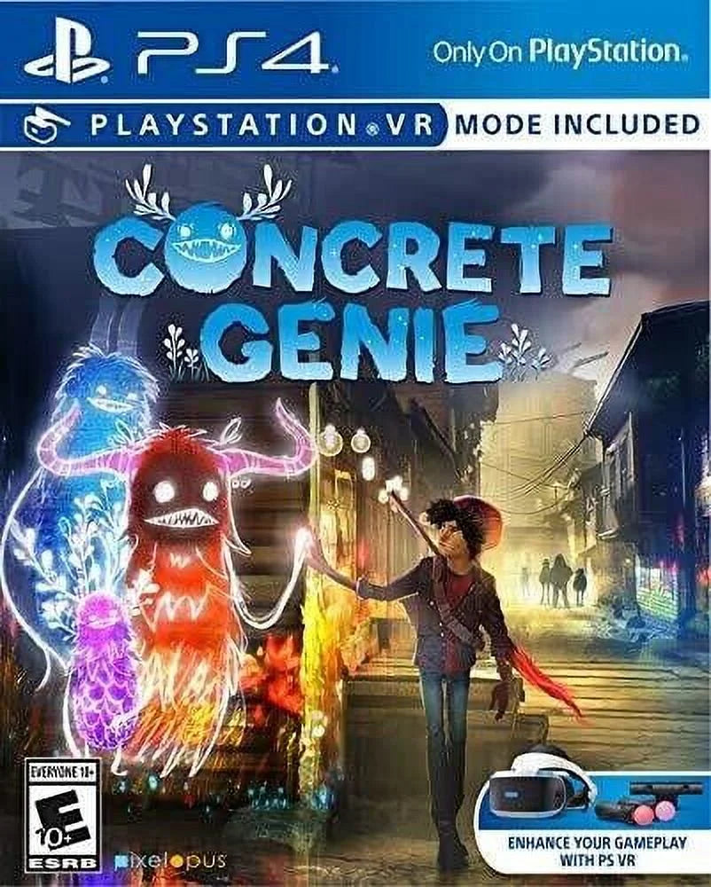 Genie Game] for 4 PS [New Concrete 4 PlayStation Video