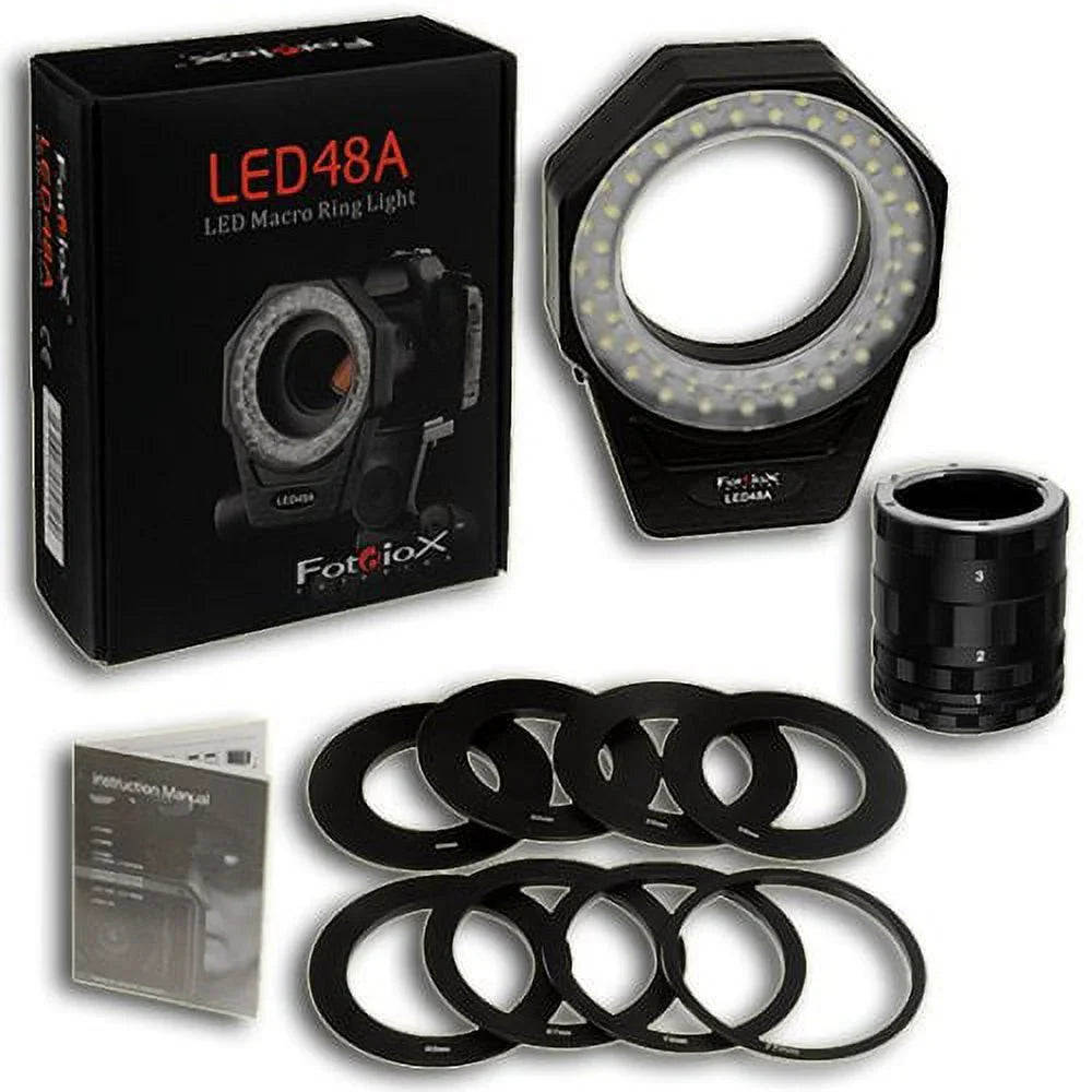 48a Macro Ring D1X, D2Hs, D2X, Nikon D3X, Fotodiox with Extreme fits for D1, D800, D3, D40 D200, Photography, D100, LED D800E, D700, D2H, Light D300, D300S, Macro D2Xs, Kit D3s, D1H, D4, Extension Pro