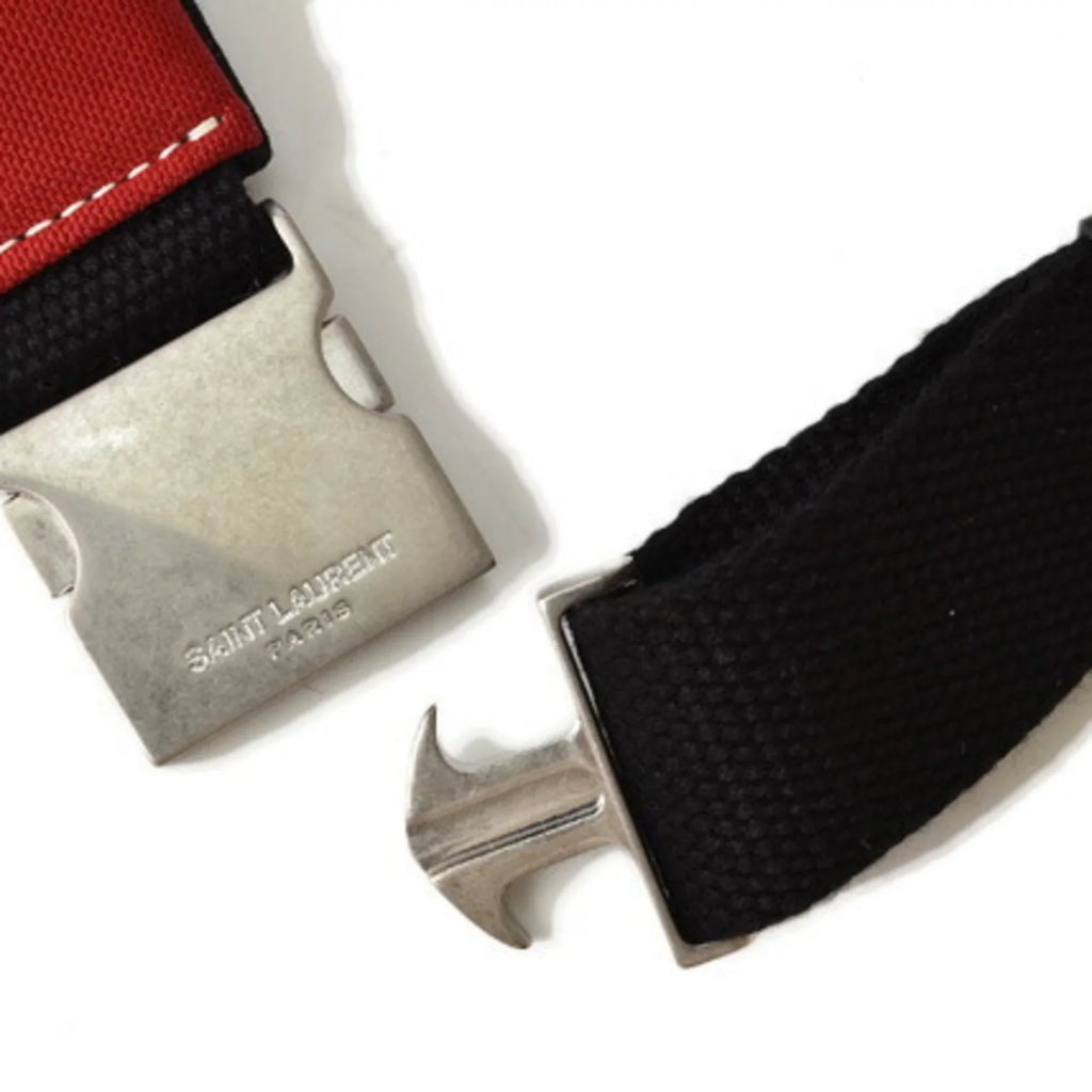 Saint Star (New) Pre-Owned Leather Bum MARSUPIO SAINT Pouch 557831 Bag Waist Laurent LAURENT Multicolor
