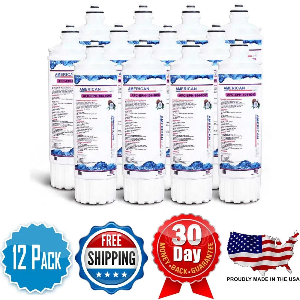 with # AFC-EPH-104-9000 Model Filters 400 AFC , Filters , Brand - , Compatible U.S.A. Made EverPure® Water SPA in 12 -