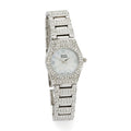 Crystal Mother-Of-Pearl Women's, Watch and Saint 25mm in Steel, Women's Adult Ross-Simons Stainless James