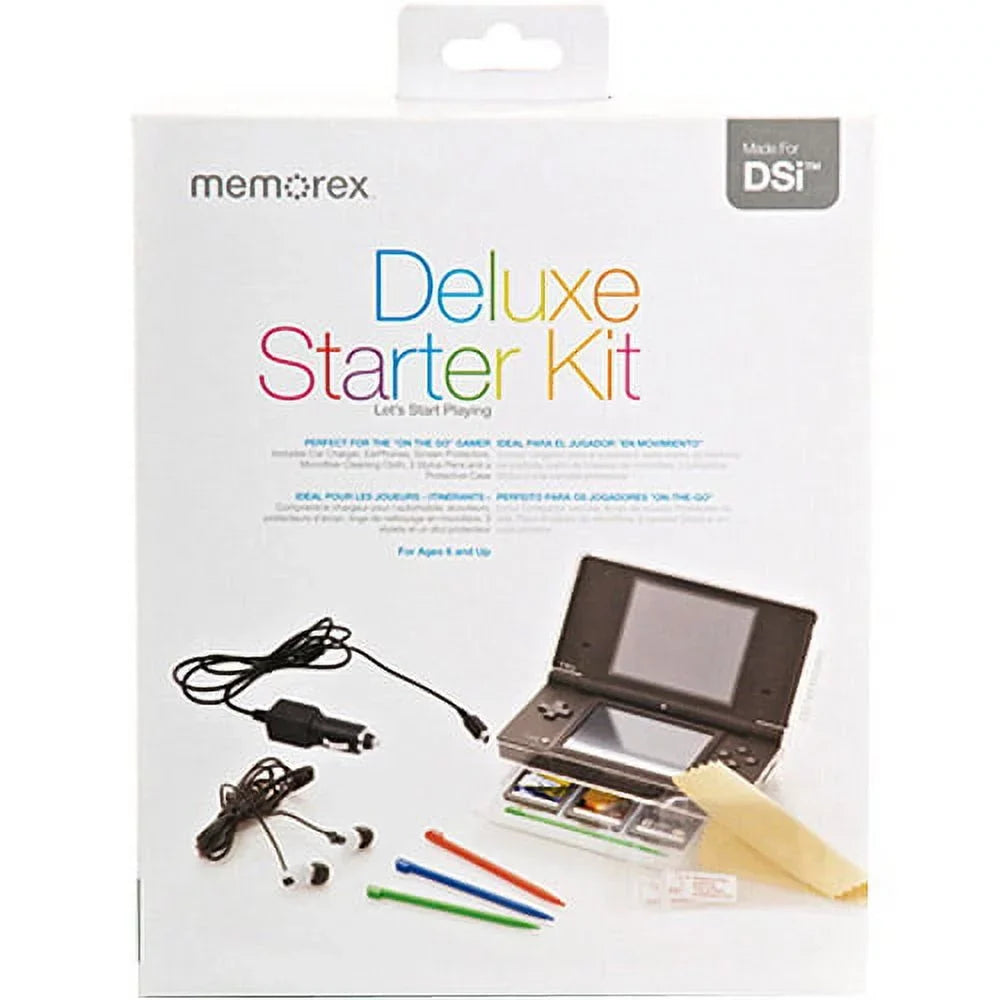 '- DSi, Nintendo Nintendo Starter for for game Nintendo Accessory for DSi console Memorex kit XL Deluxe - Lite, Kit DSi DS
