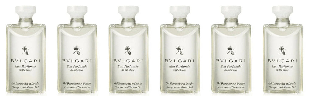and of blanc the Bvlgari Shower Gel Shampoo (white 2.5 tea) 6 au Set Oz