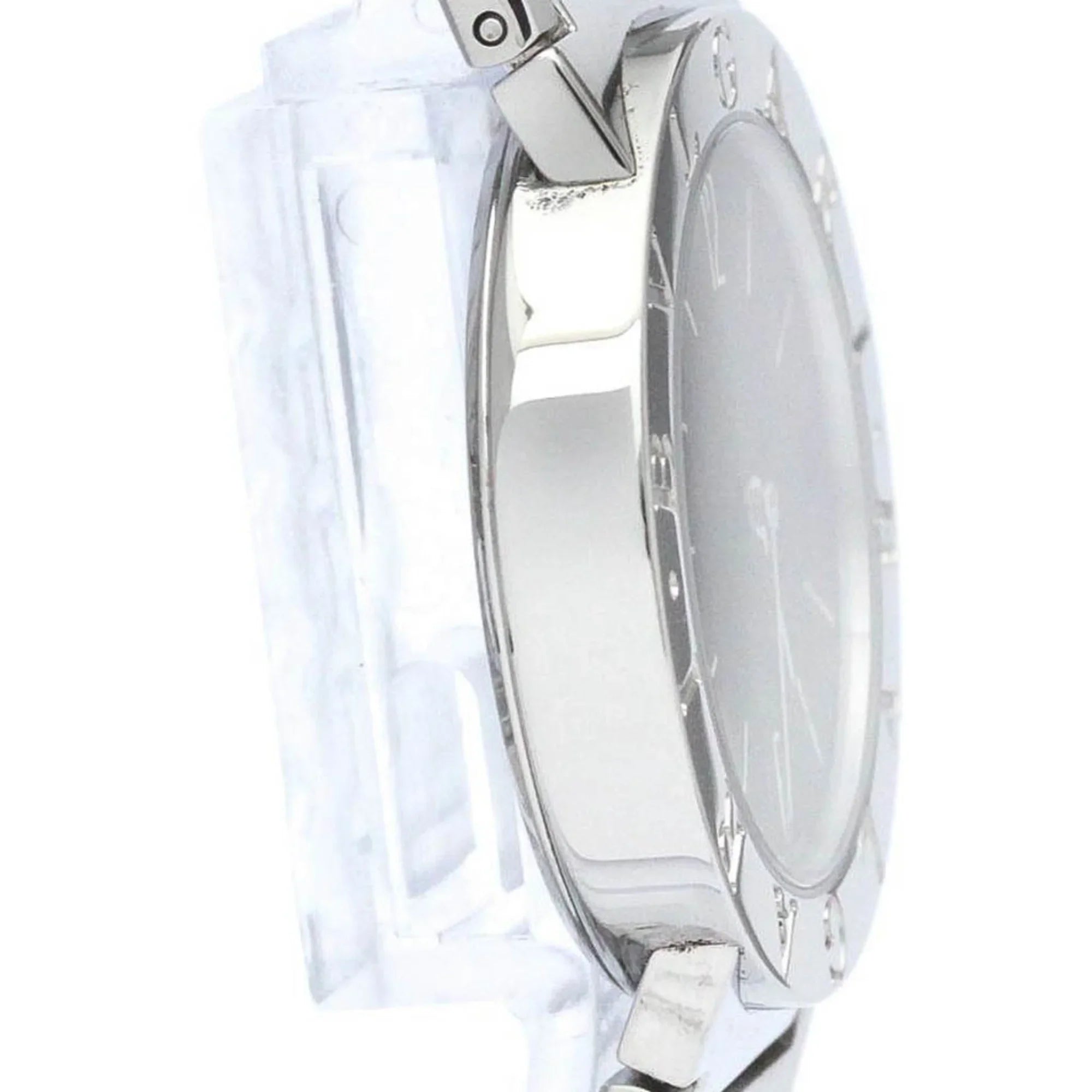 Watch Bvlgari BF565431 Unisex Quartz (Good) Polished BVLGARI BB30SSD Steel Pre-Owned Bvlgari