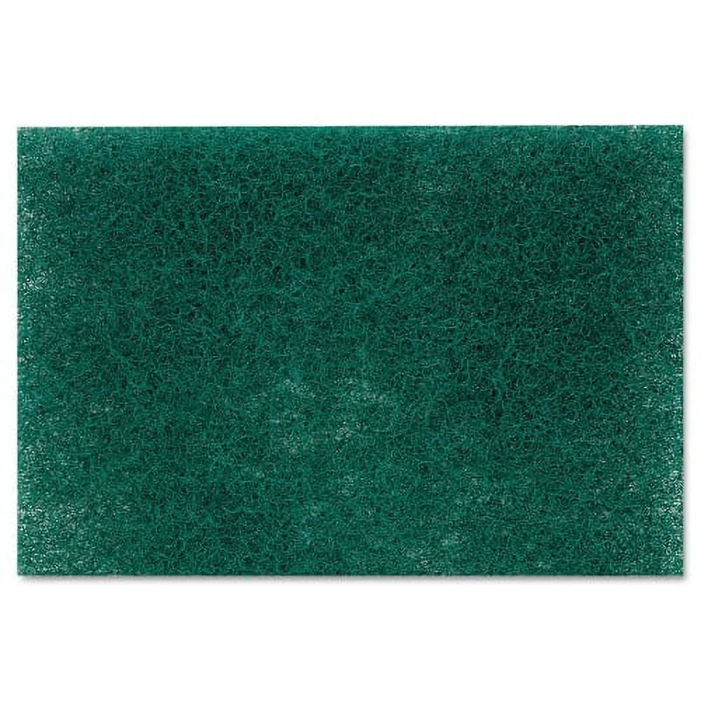 Dozen, Pad Scouring 6 x Green, 9, 86, Heavy-Duty Scotch-Brite Each