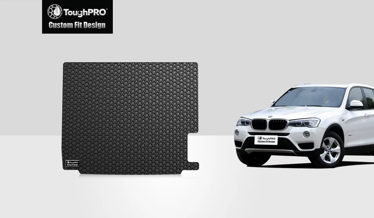 Rubber BMW Trunk (Made Compatible - X3 Duty USA) - - Heavy in with - 2016 Weather Mat Black ToughPRO All