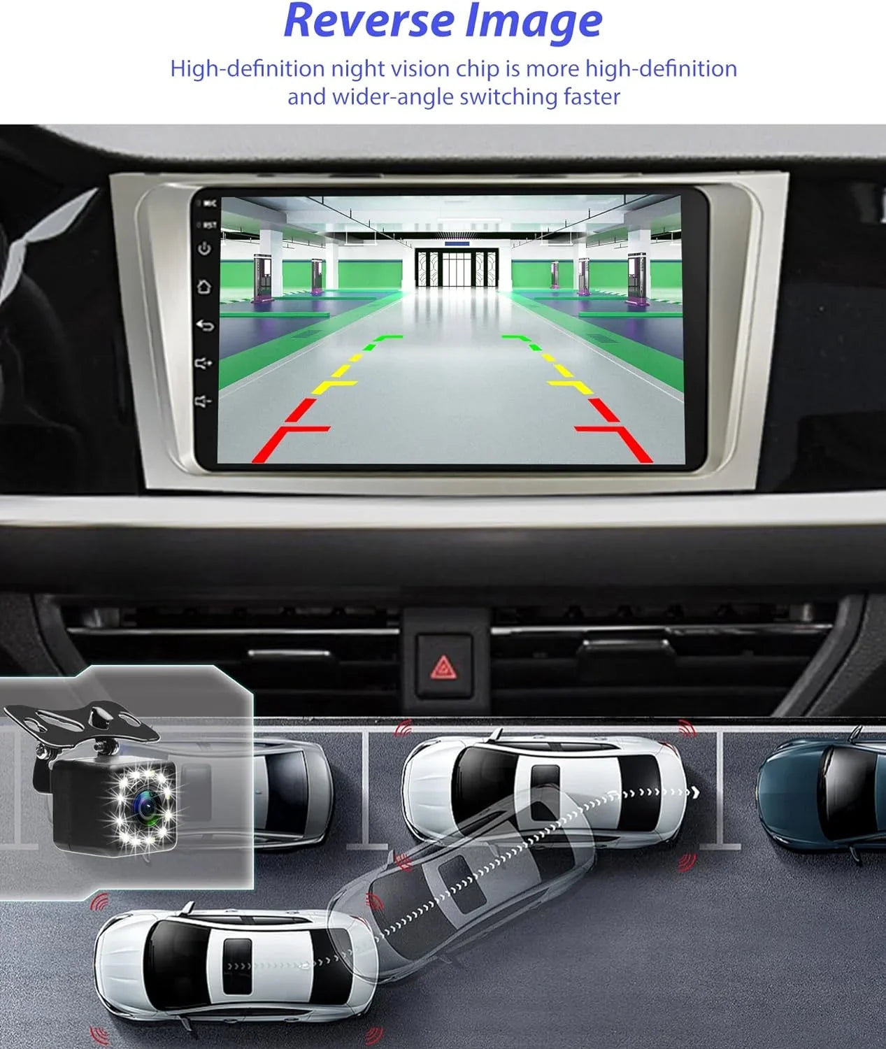 Navigation + Auto USB Stereo GPS Screen Car 2006-2011, Inch THONZER for Radio 2G+32G Toyota Backup Android Carplay Touch Radio Android 9 Bluetooth Camry Car WiFi FM Camry Camera SWC