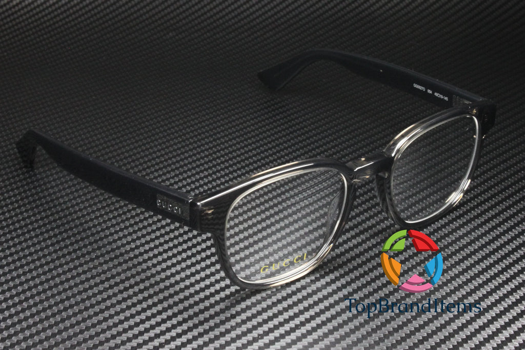 Men's Eyeglasses GUCCI Shiny 004 Grey Demo Square GG0927O Lens 49 mm Rectangular