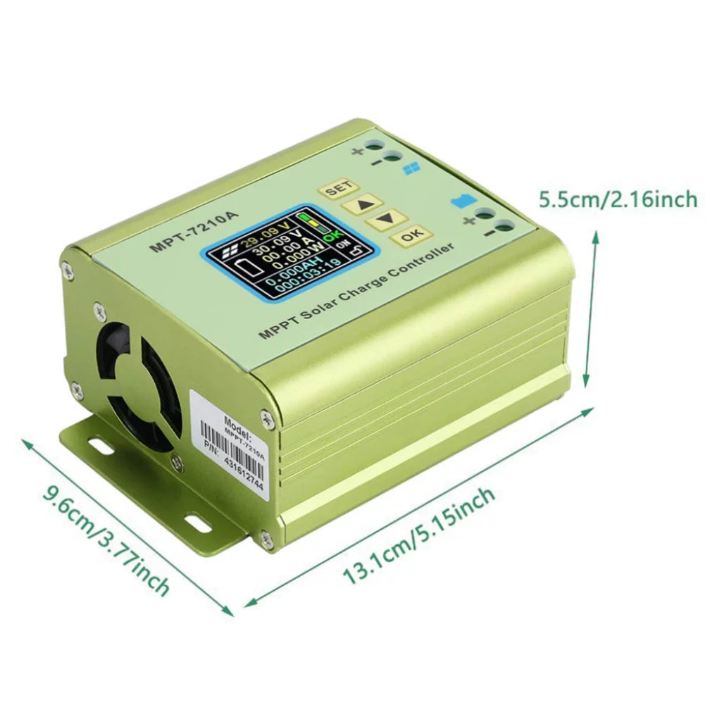 Boost Solar V Numerical 24 Battery Controller, Voltmeter Module Control Ammeter V Charger 72 to Mppt