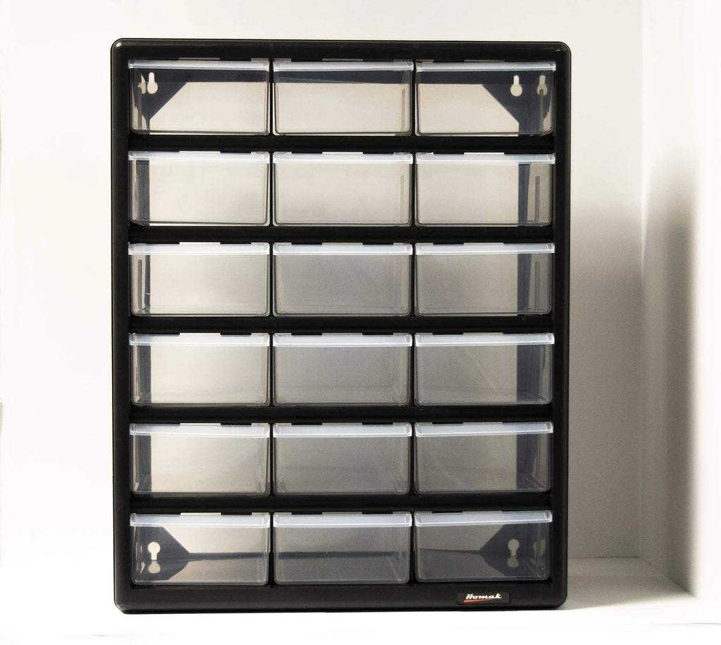 18 HA01018001 Parts Drawer Organizer Homak
