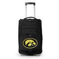 MOJO Suitcase Rolling Softside Iowa 21" Hawkeyes Carry-On