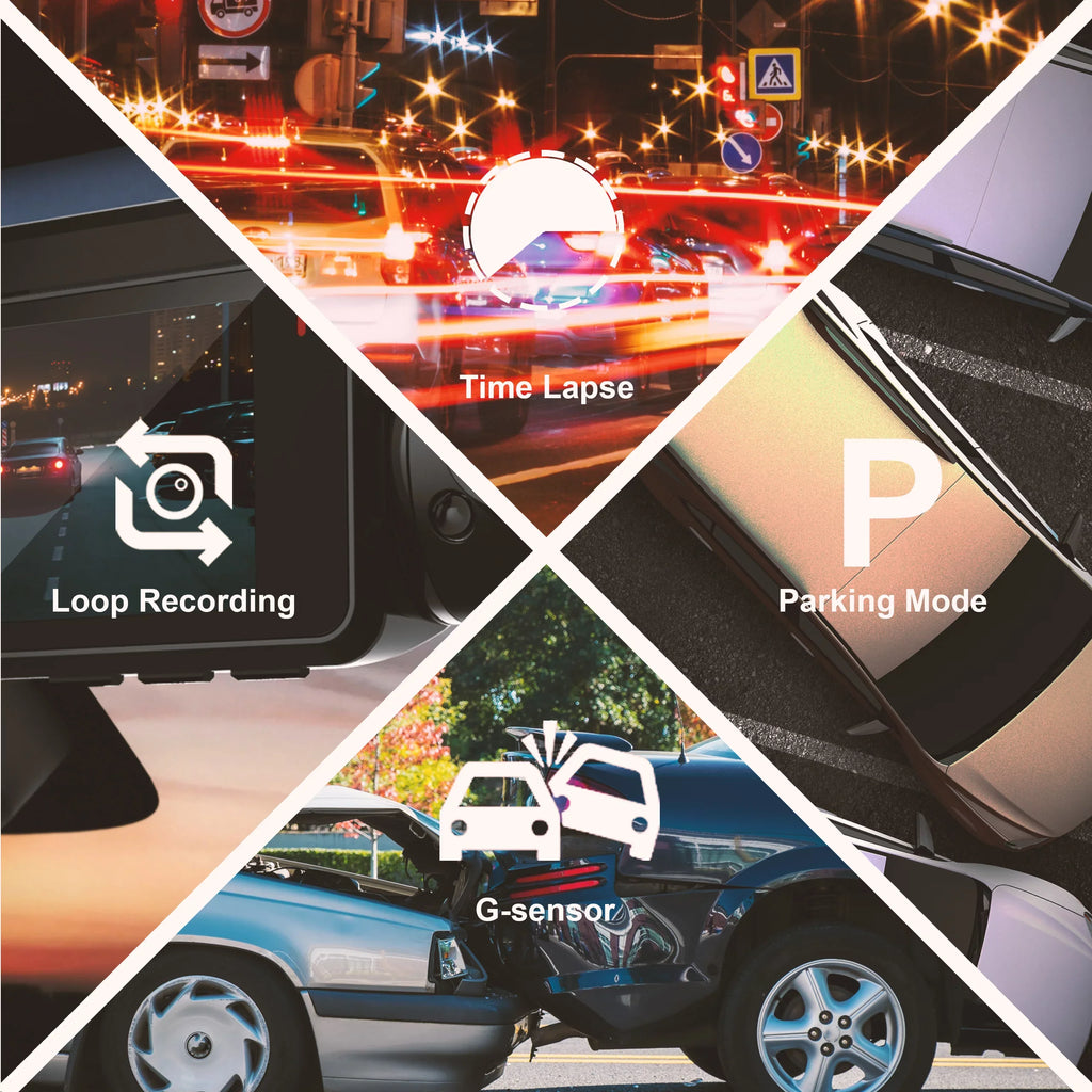 Dash Basic Full Cam Rexing and 1080p Wi-Fi HD Cabin V3 Inside Front Dual Camera with