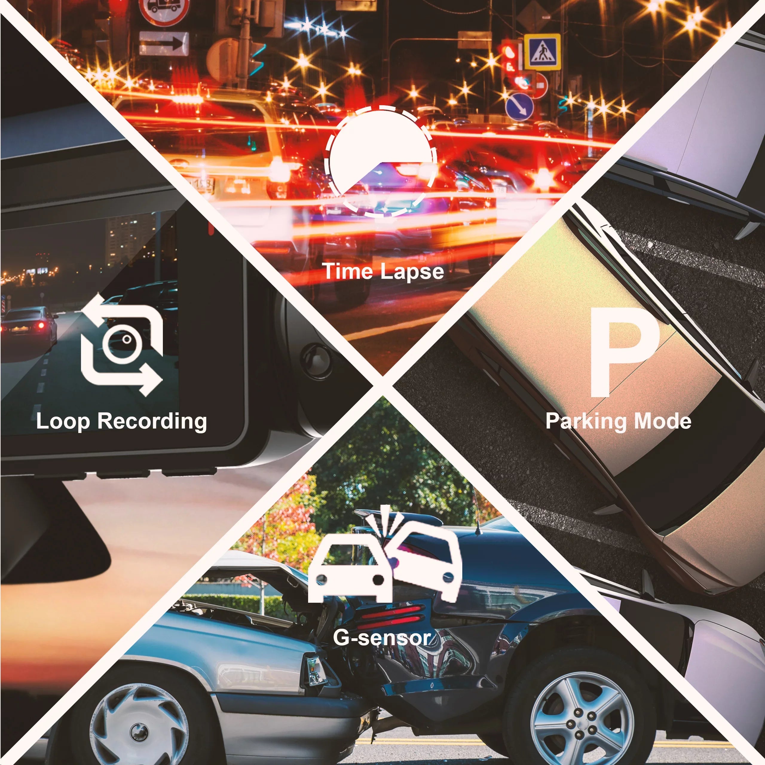 Dash Basic Full Cam Rexing and 1080p Wi-Fi HD Cabin V3 Inside Front Dual Camera with
