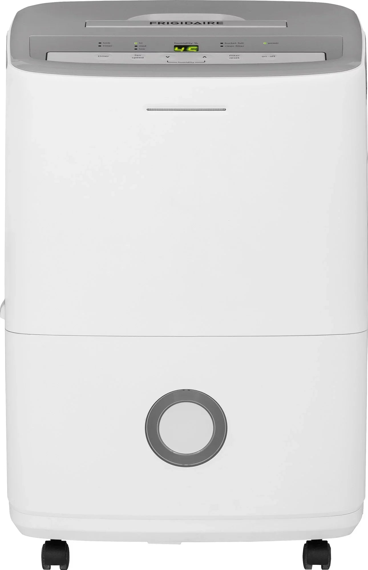 Effortless Humidity White Frigidaire Control, Dehumidifier 70-Pint w/