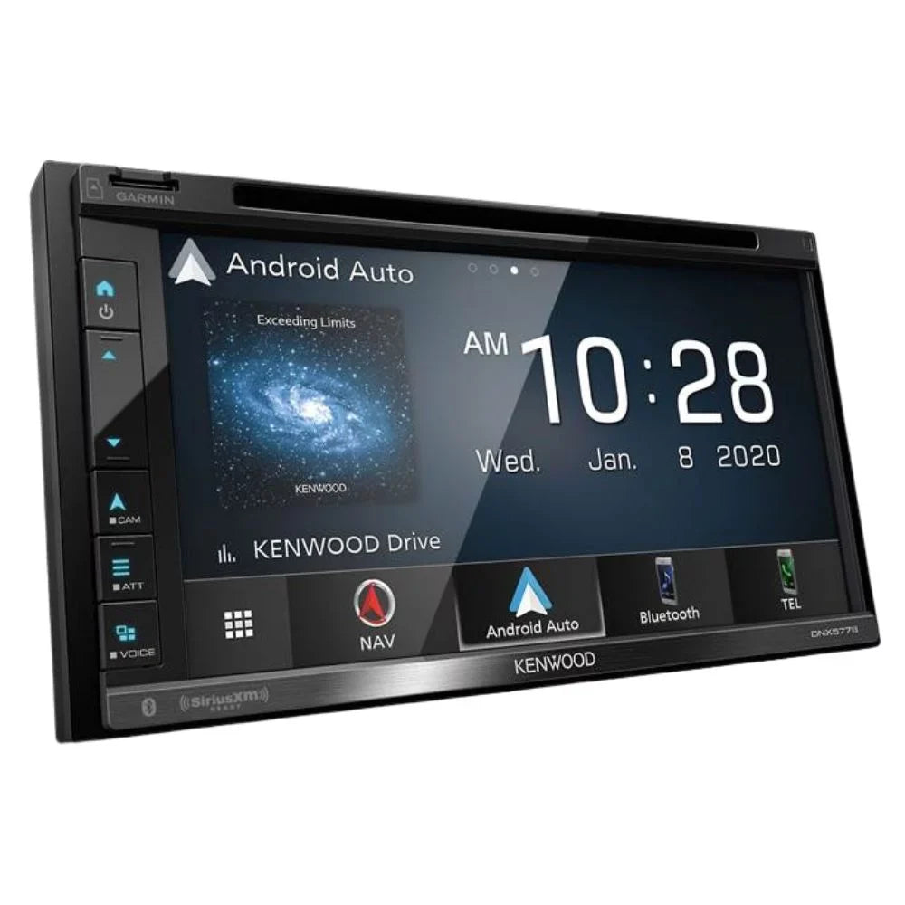 Receiver Navigation DNX577S Full DVD DRV-N520 & New Kenwood Camera 6.8" HD Dashboard