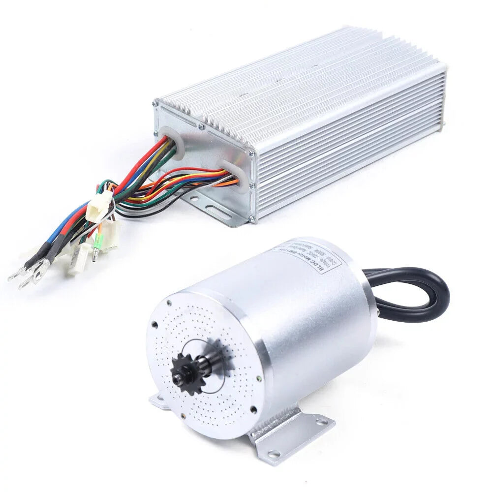 E-bike Brushless Controller 3000W BLDC 60A for Motor W/ Scooter Kit Electric 72V