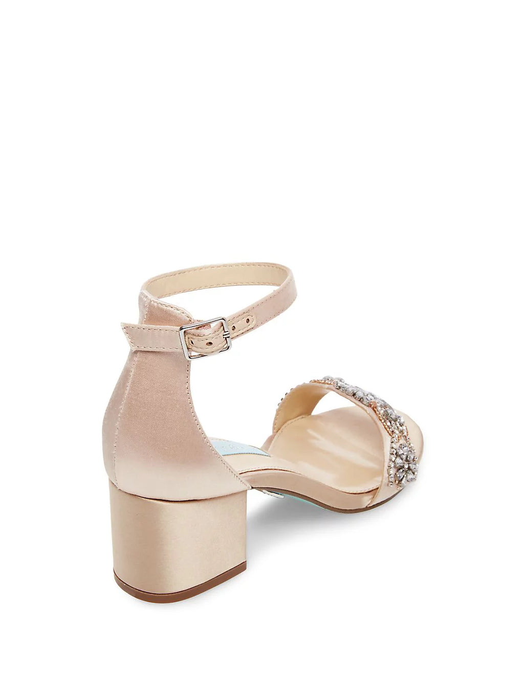 Sandal, Women's Sb-Mel Betsey Size Heeled 7.5 Johnson Champagne,