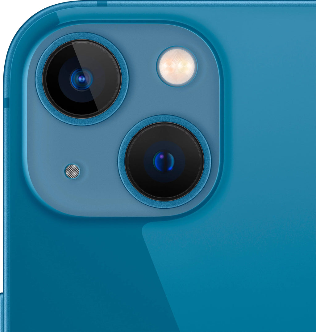 Cellular Restored (Refurbished) iPhone  Blue 13 AT&T 128GB MLMT3LL/A AT&T LTE