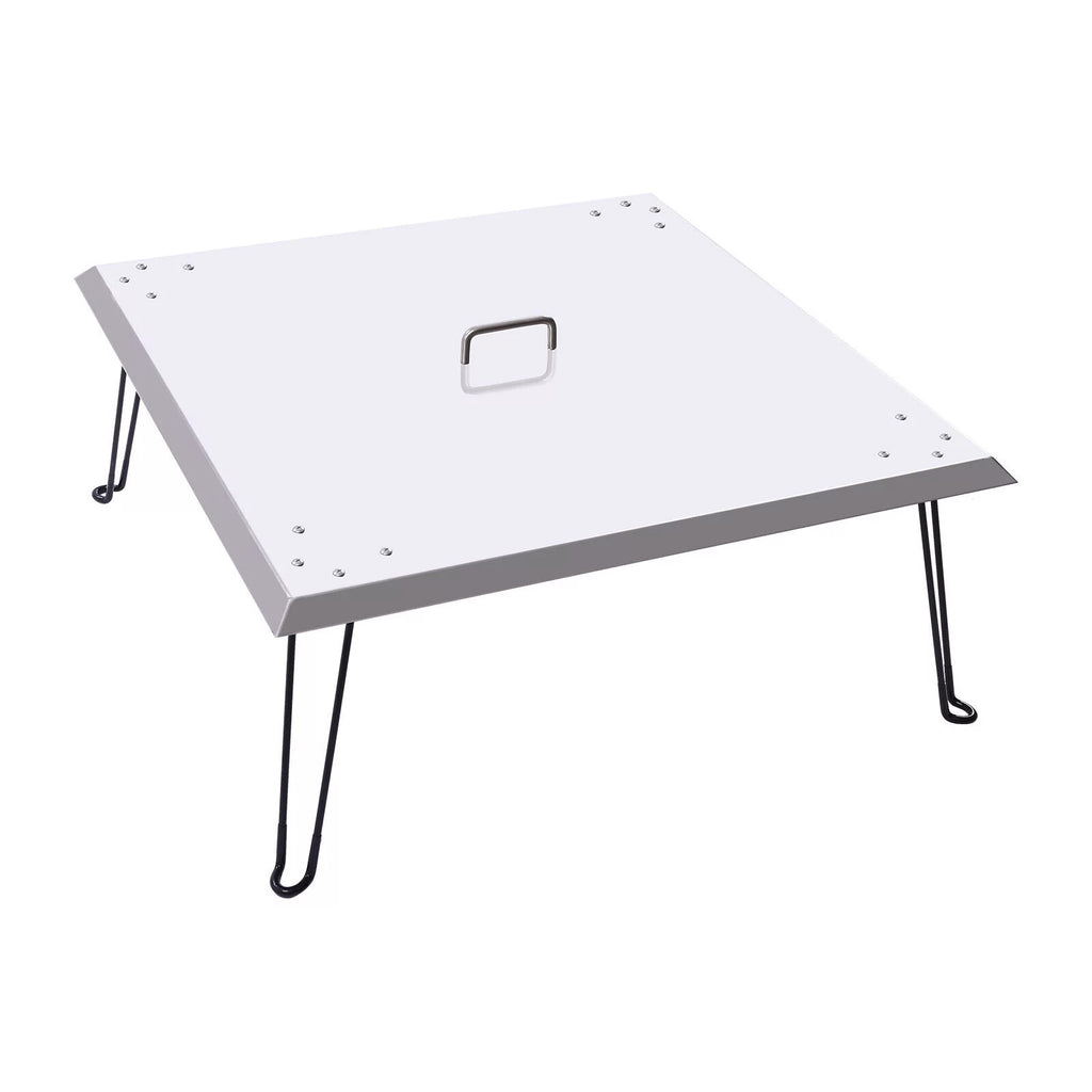 Fire Fire Pit Heat Pit Burner Deflector-Turn Cover Heater Patio into a 30"x30"