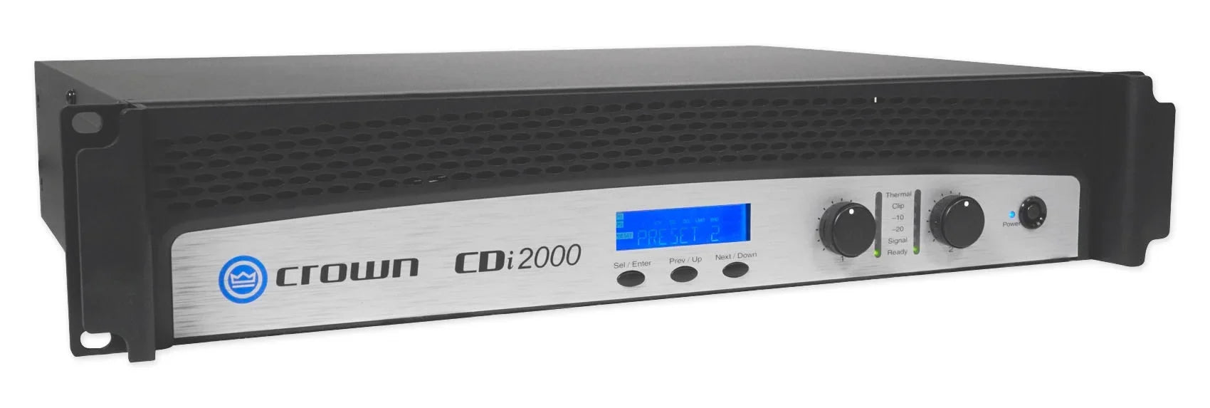 Front+2) Crown Commercial 800w 70V Speakers JBL CDi2000 Amplifier+10) Background