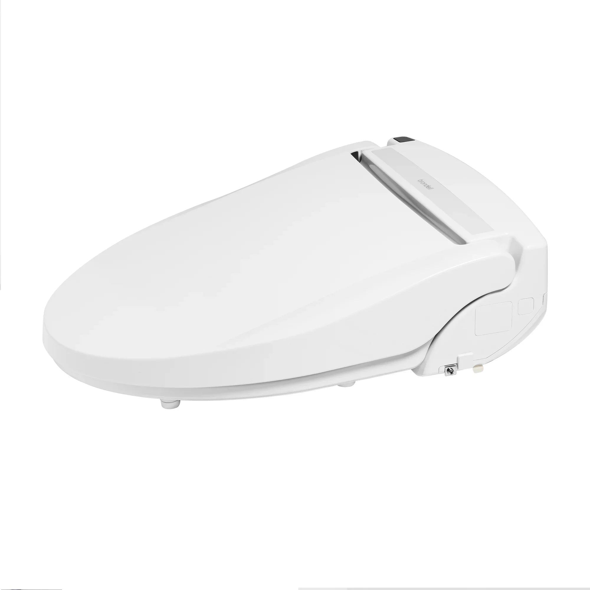 Bron EM617 Remote Swash White Round Toilet Bidet with Advanced Seat Control,