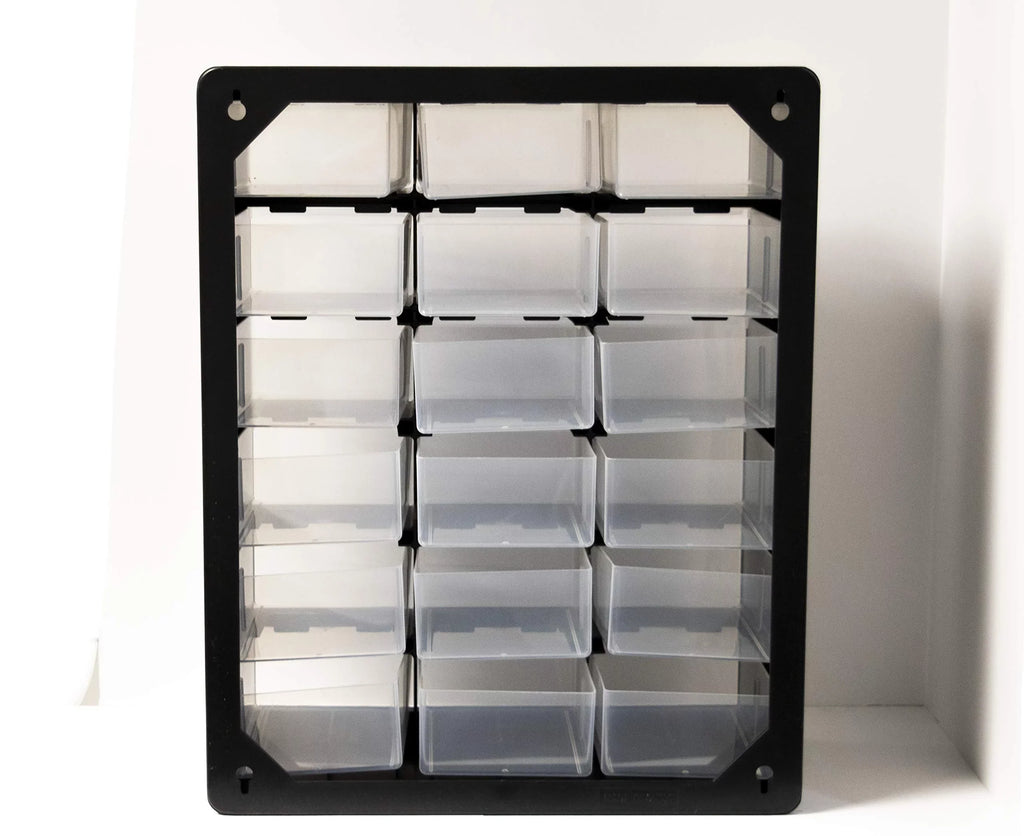 18 HA01018001 Parts Drawer Organizer Homak
