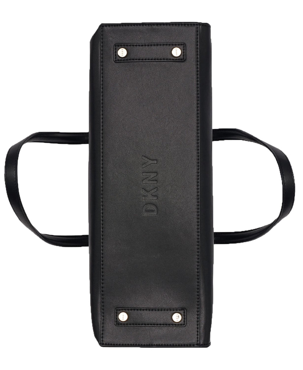 DKNY Jade Wide Tote (Gray/Black) Handbag