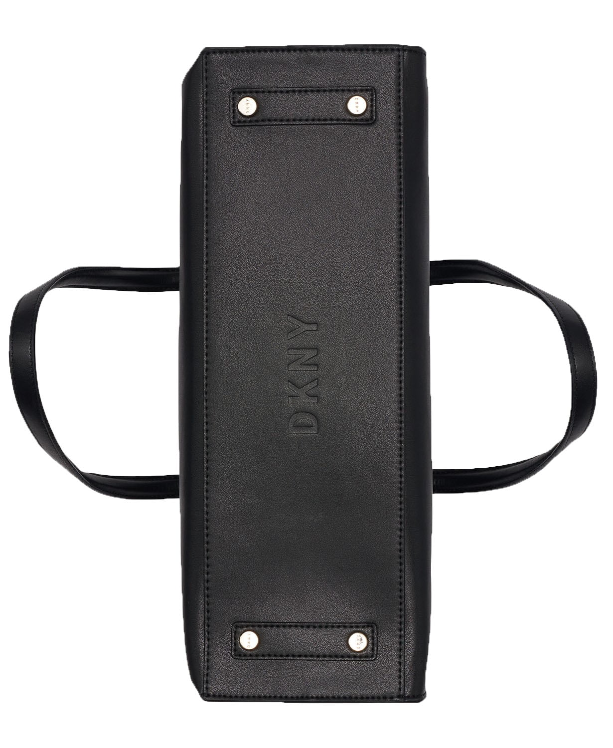 DKNY Jade Wide Tote (Gray/Black) Handbag