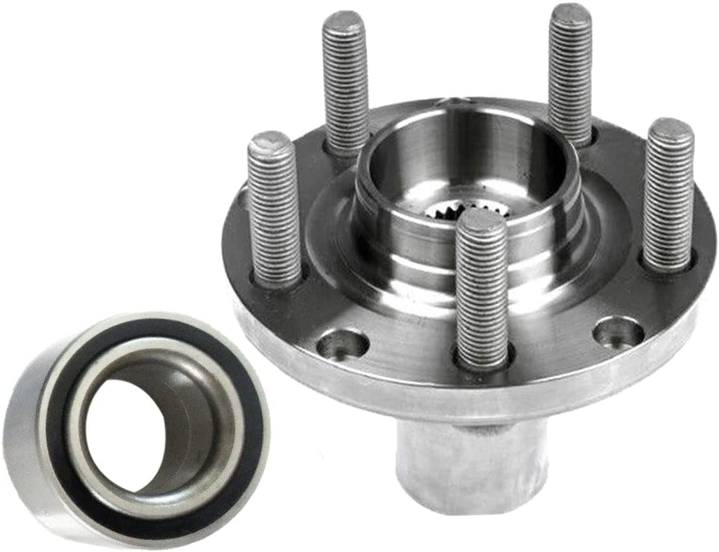 Compatible 930-500-517008 Bearing with Afa Bearing Impreza Wheel Subaru Motors Lug Assembly Wheel Hub Front with 5 Forester Legacy Pair