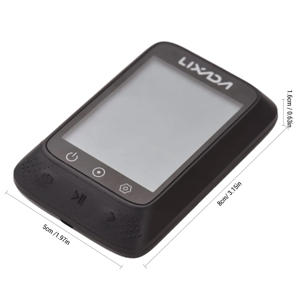 Gradient, Strava Support Connectivity, ANT+ with Wireless Computer GPS BT Sensor Aibecy and APP Waterproof Altitude 2.3in Bike