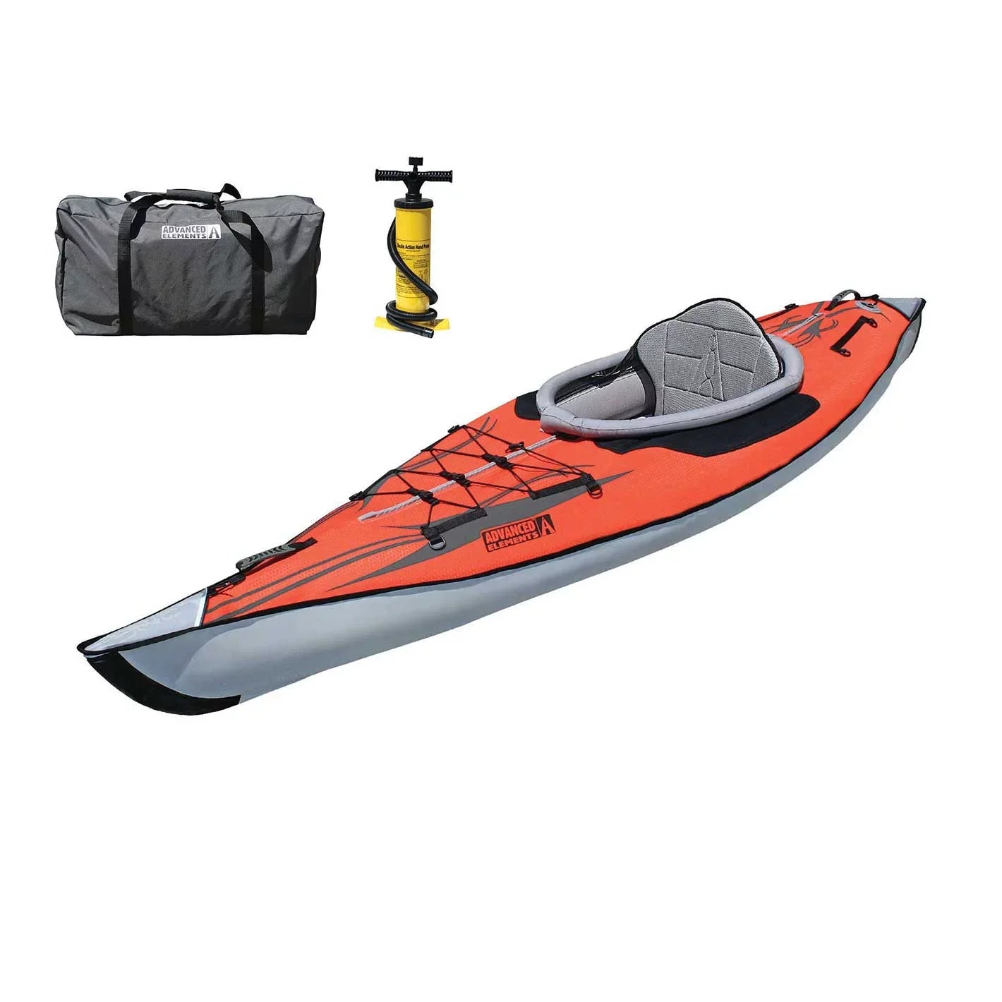 Red Inflatable - AdvancedFrame® - Kayak ft Pump Touring - 10 Advanced with Elements