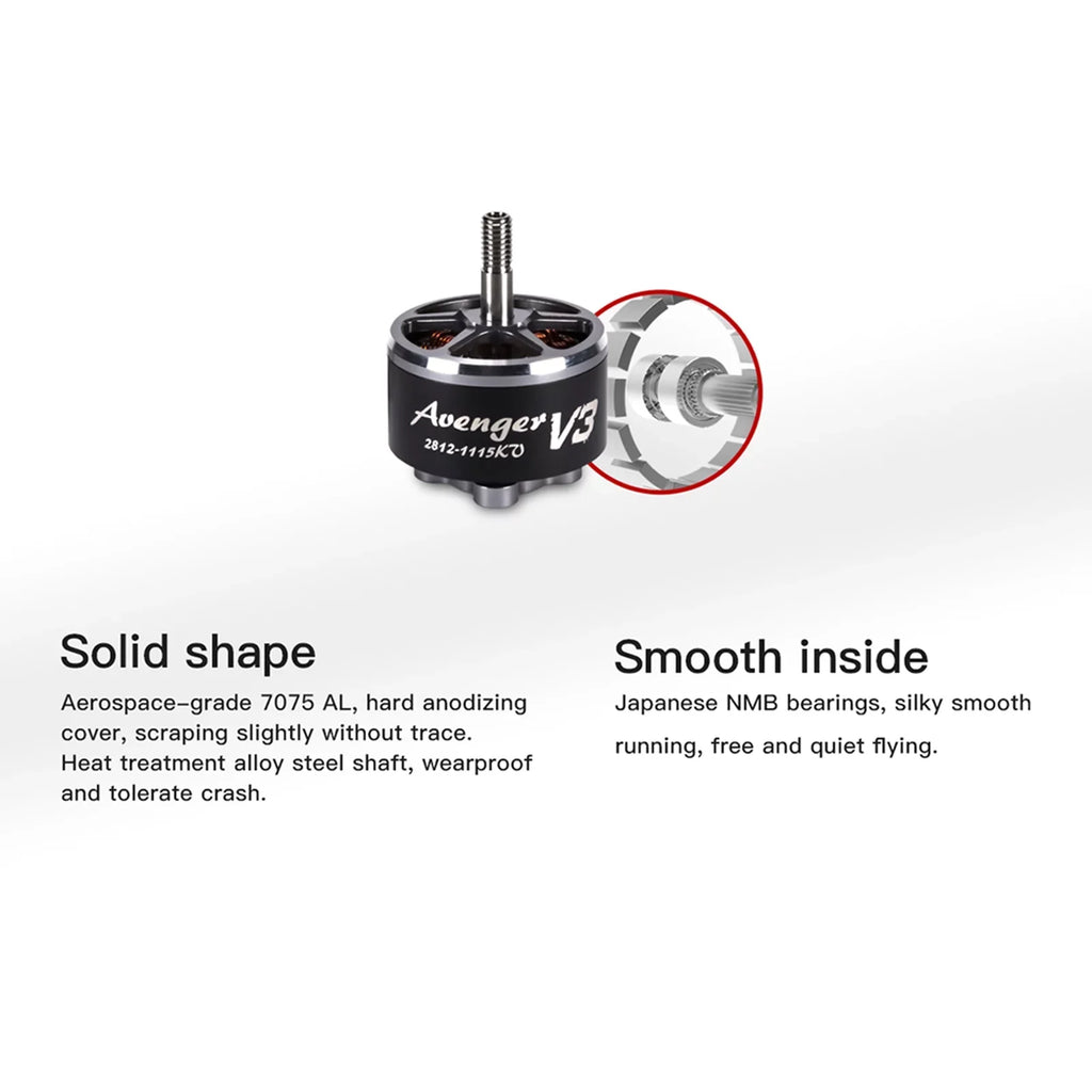 Dadypet Remote 1115KV ERYUE Drone 2812 900KV ESC,4PCS V3 FPV HUIOP ESC Motor FPV V3 Drone Motor