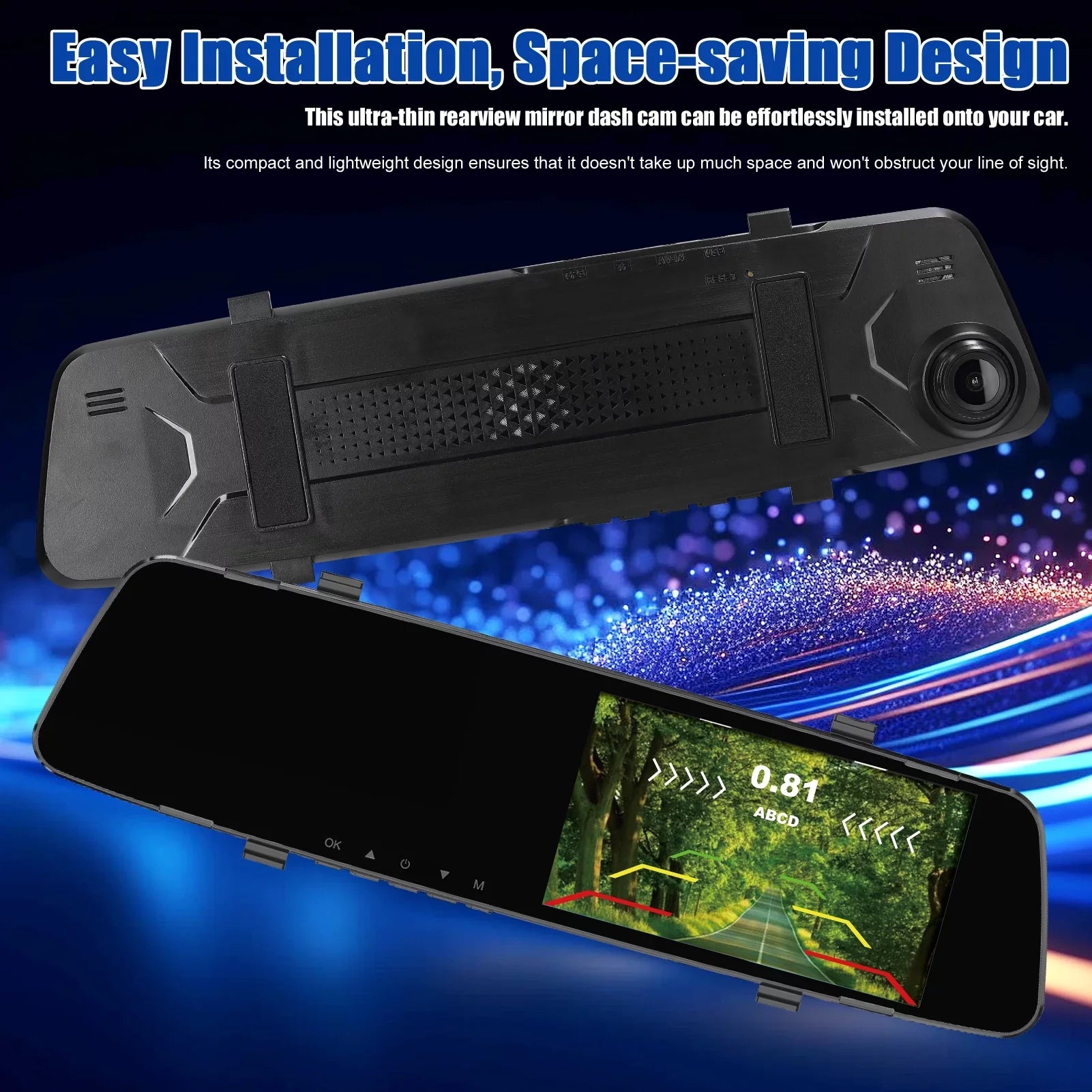 Rear Reverse Radars 4.3 Cam Screen Dazzduo Rear DVR 4.3 Camera,Camera Reverse Dual Inch Camera Radars Rear Reco Dash Dash 1080P Radars 4 Support Dash Dash Dual Rear Screen Inch Inch Camera