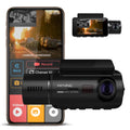 Dash Basic Full Cam Rexing and 1080p Wi-Fi HD Cabin V3 Inside Front Dual Camera with